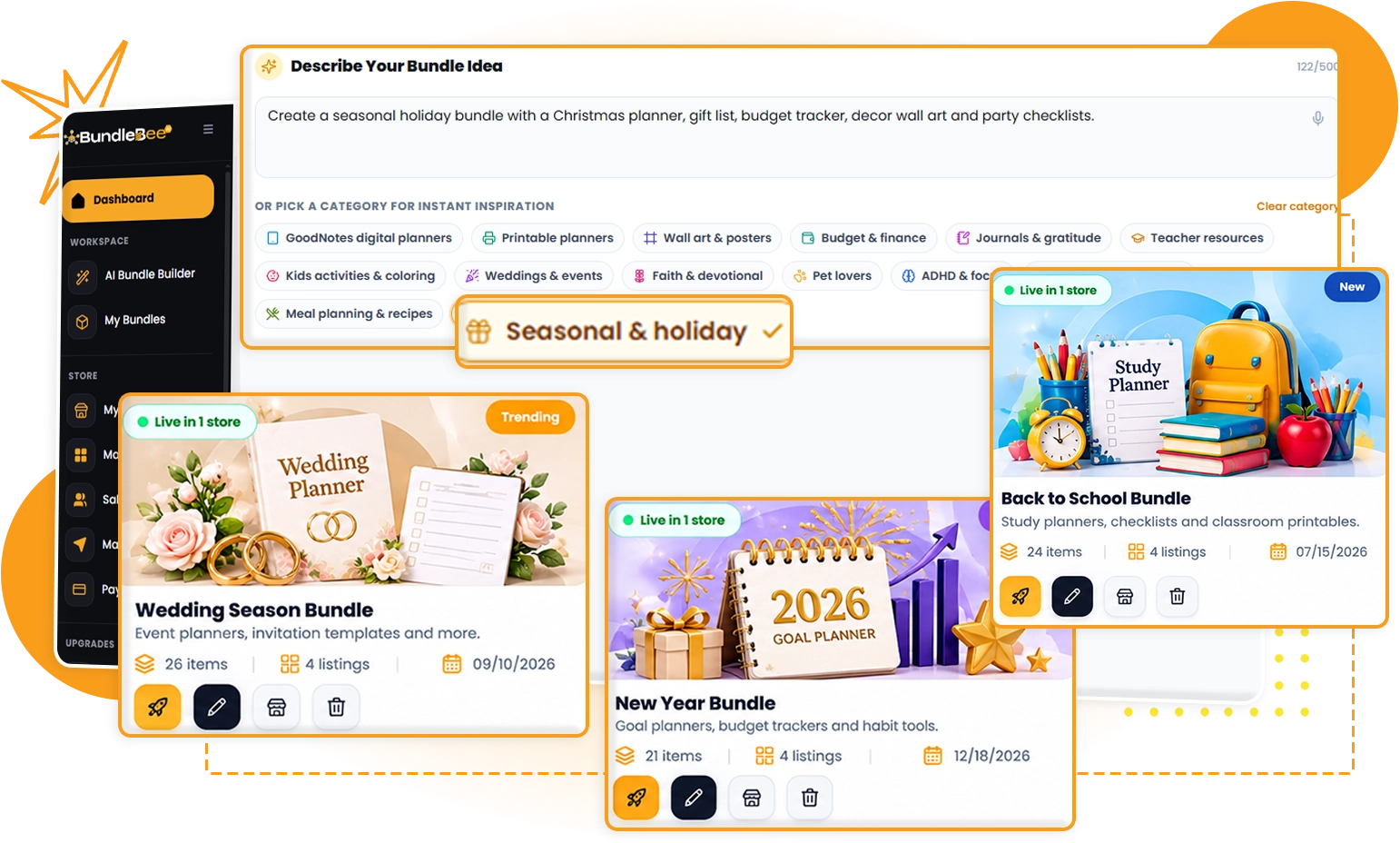 Seasonal Collections In Minutes