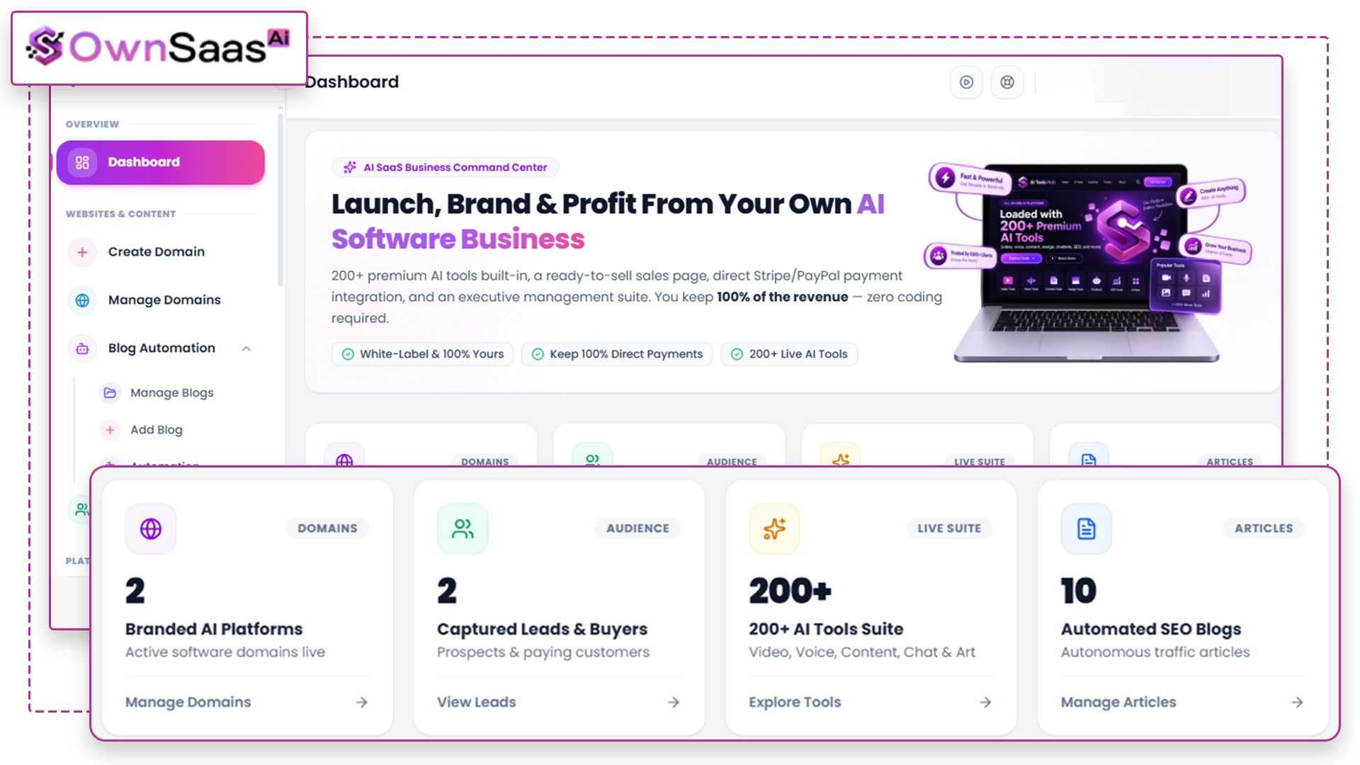 Your Own AI SaaS Platform