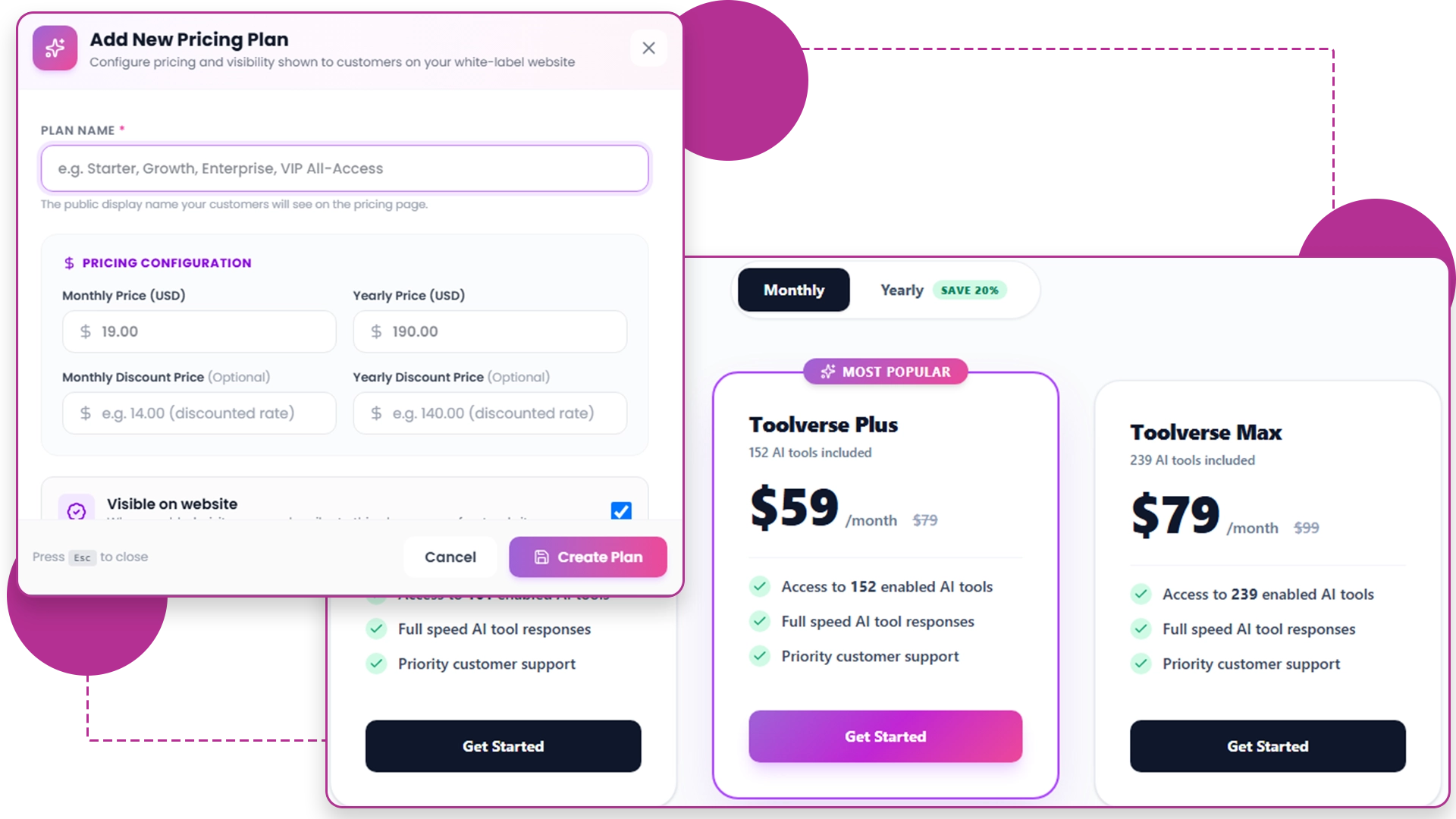 Your Own AI SaaS Platform