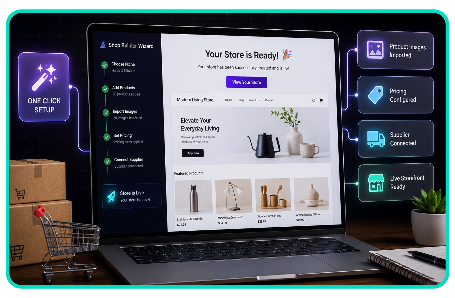 Shop Builder Wizard