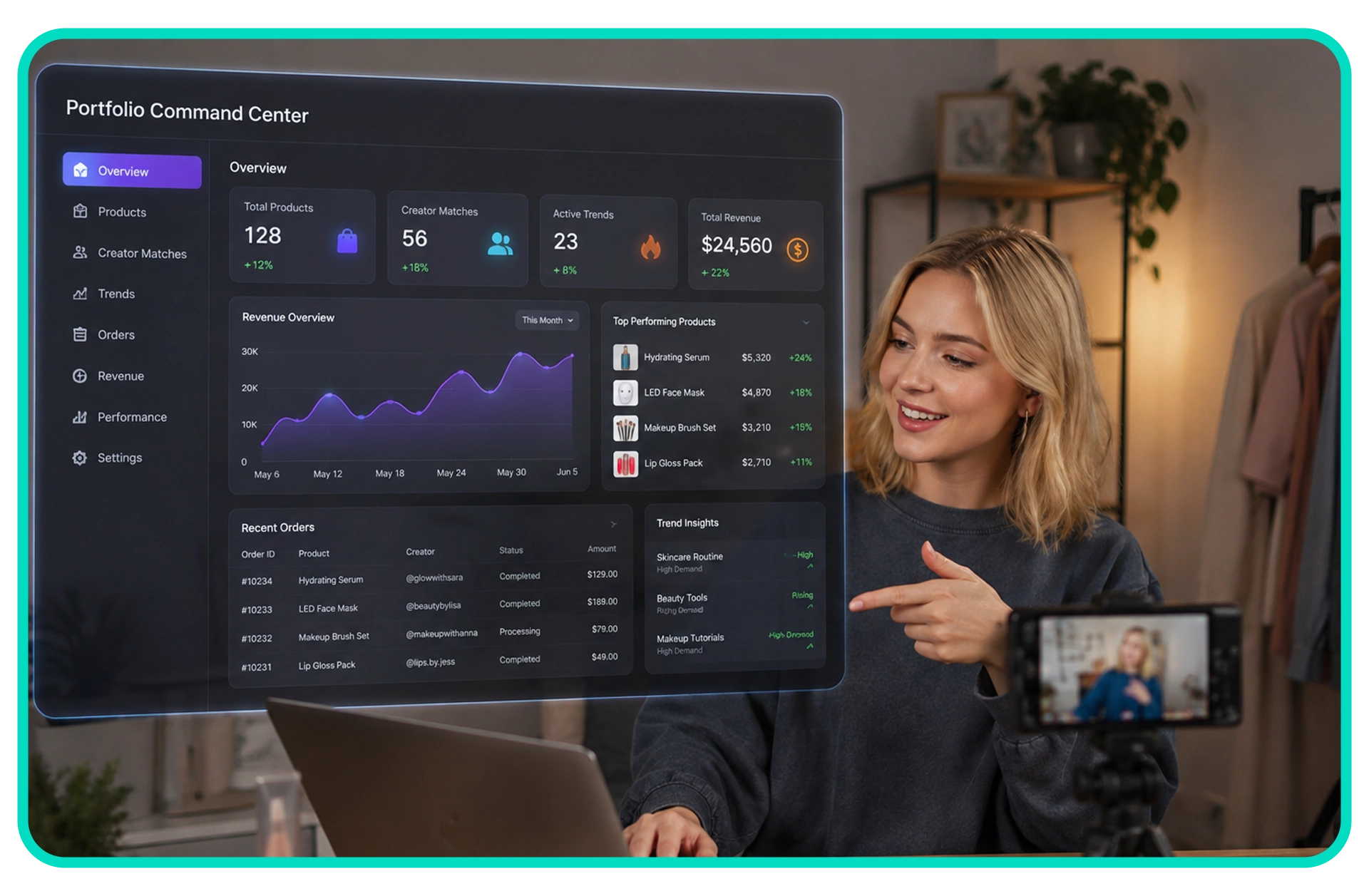Portfolio Command Center